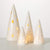 LED Porcelain Cone Trees