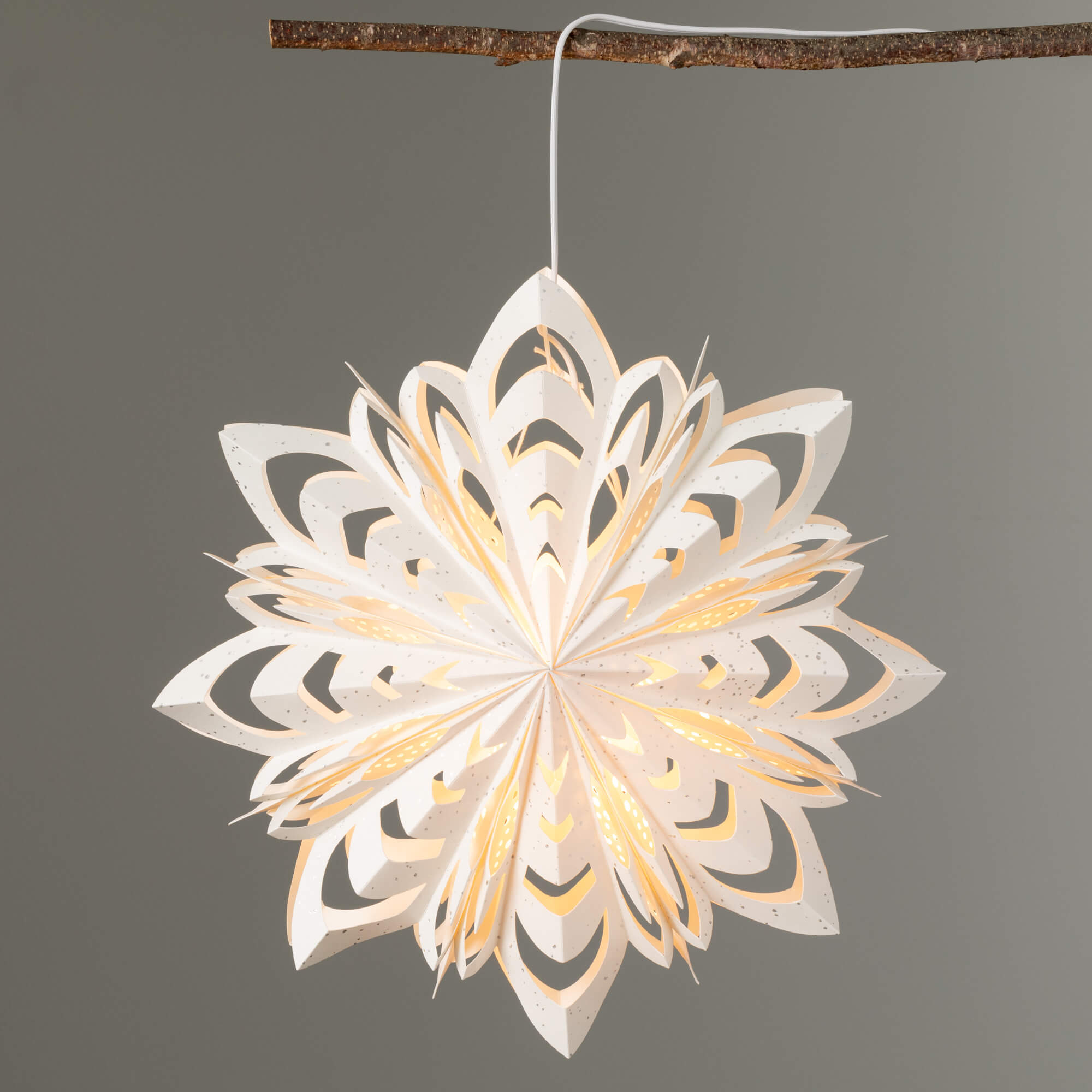 PAPER STAR Hanging Lantern 19" - Zinnias Gift Boutique