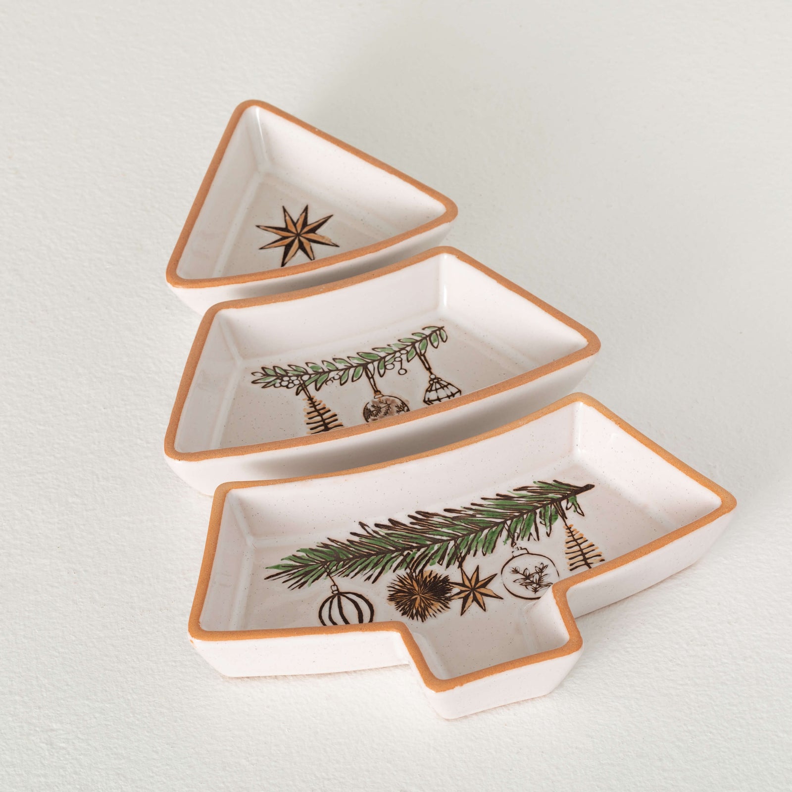 CHRISTMAS TREE PLATTER - Zinnias Gift Boutique