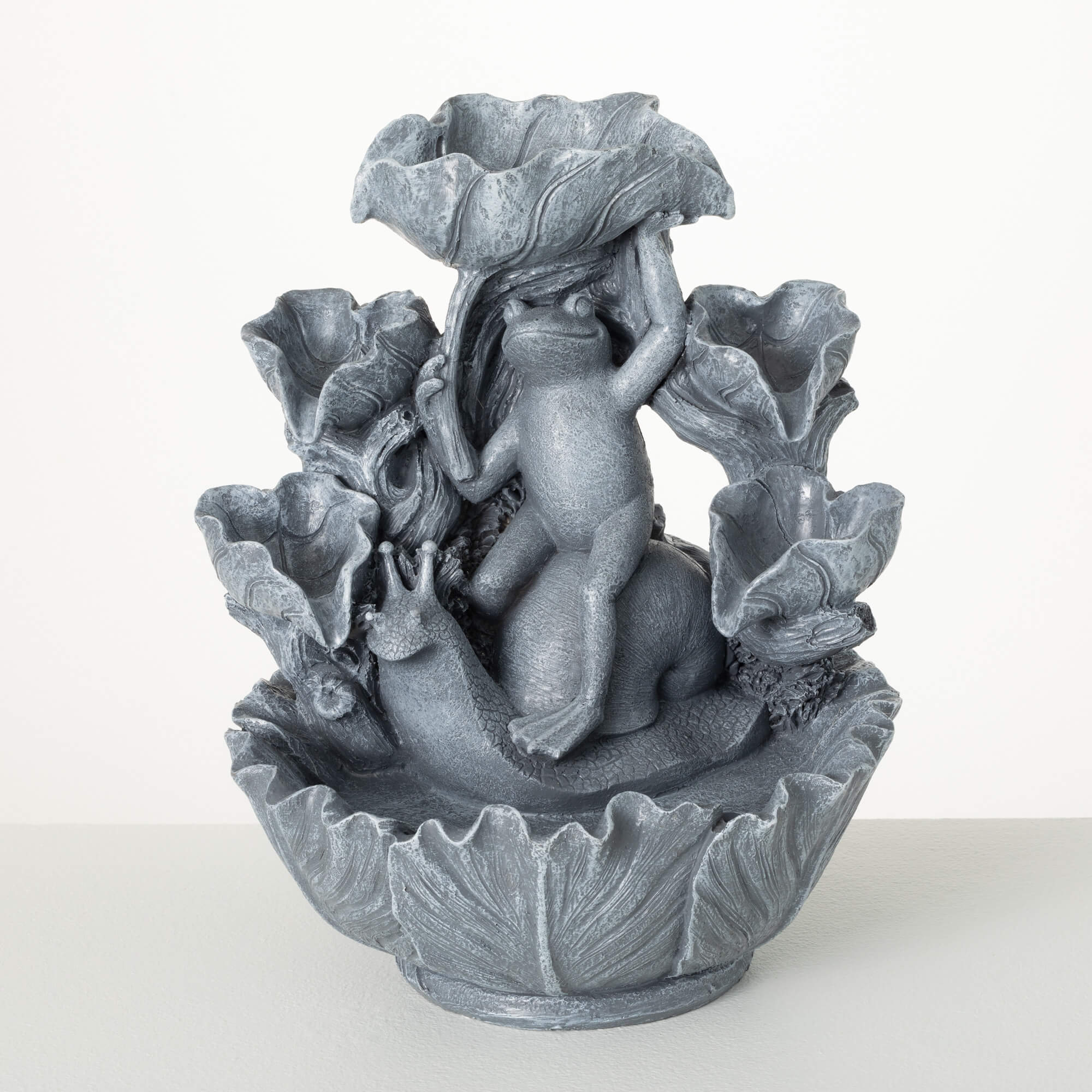 Frolicking Frog Water Fountain - Zinnias Gift Boutique