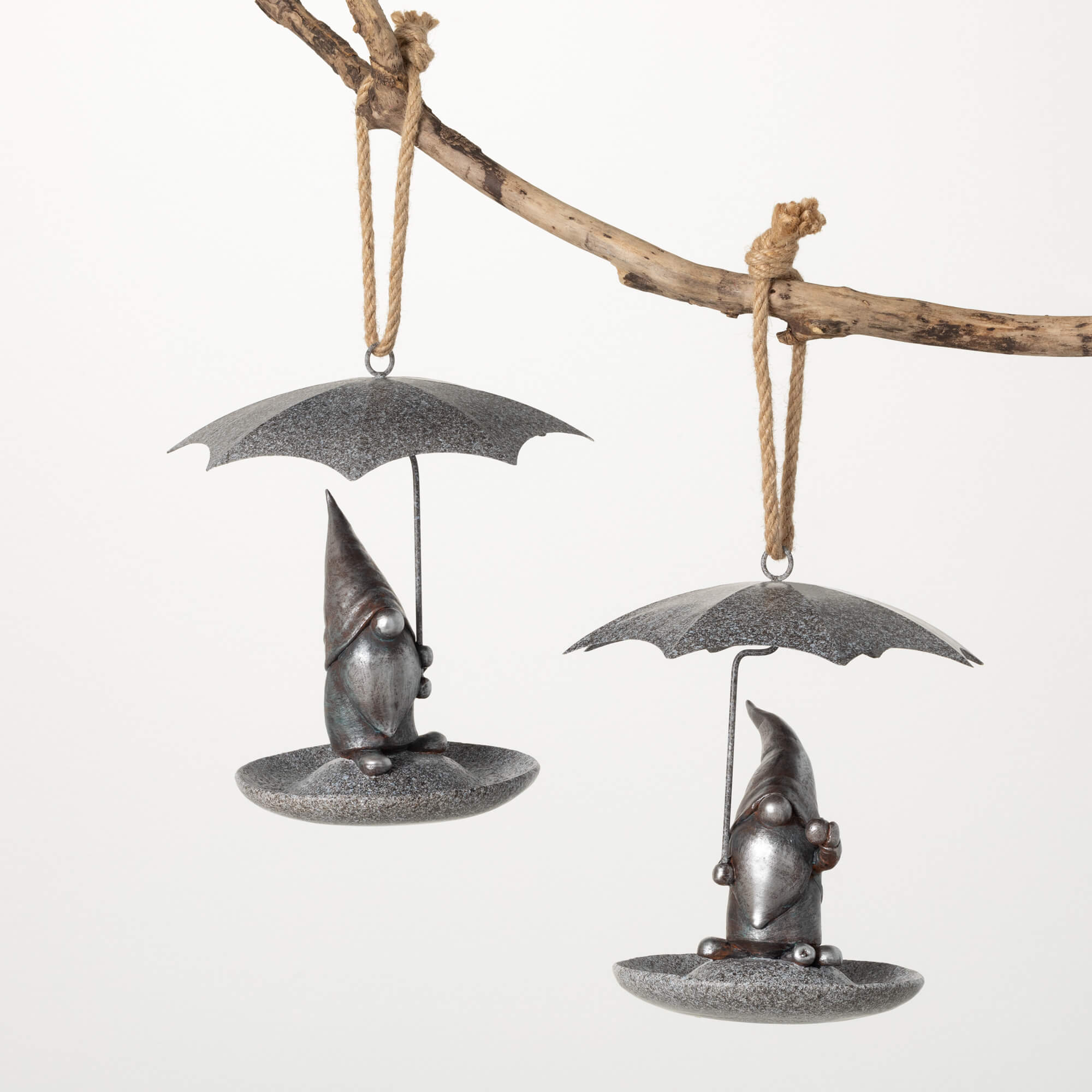 Rainy Day Gnome Bird Feeders - Zinnias Gift Boutique