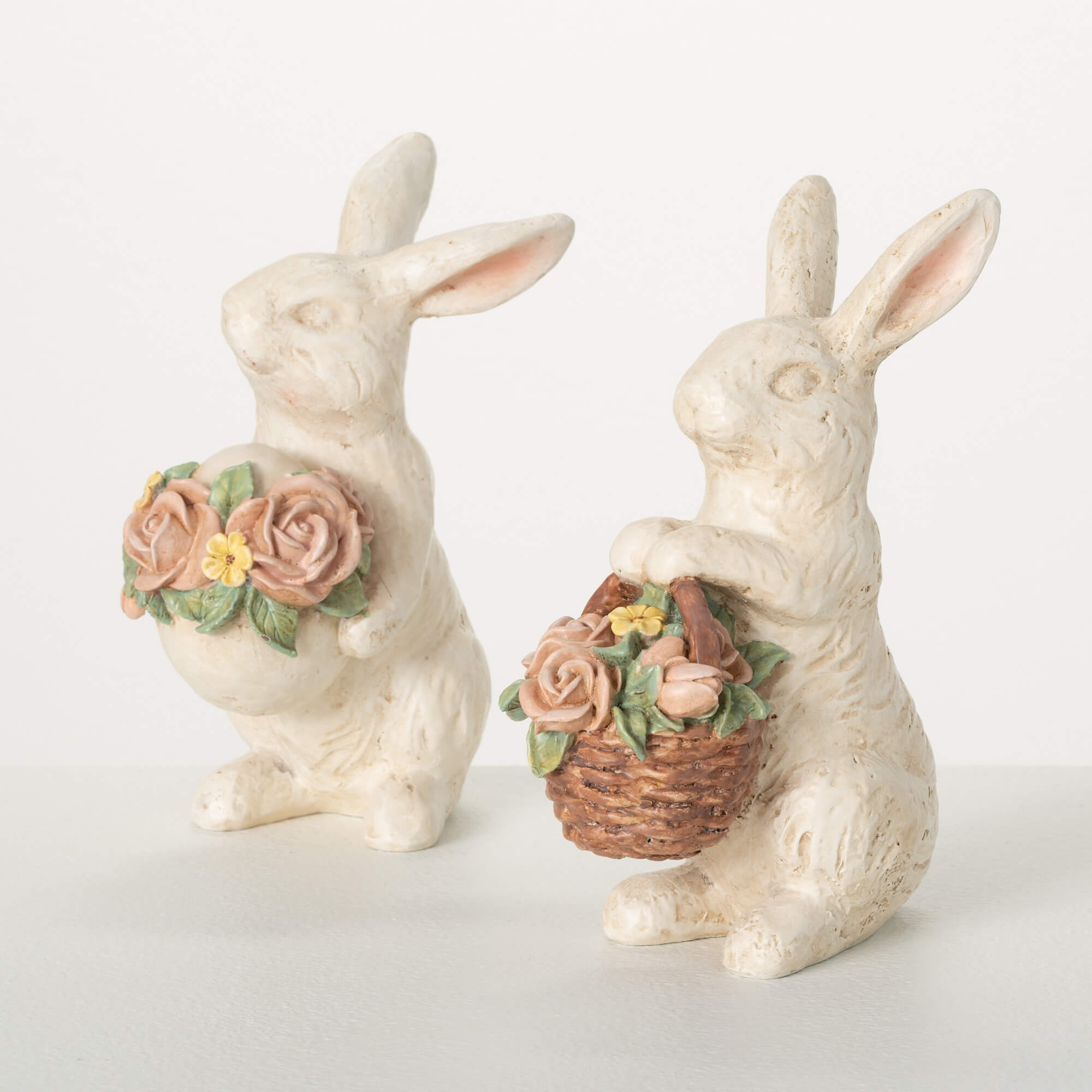 Standing Bunny Figurine - Zinnias Gift Boutique