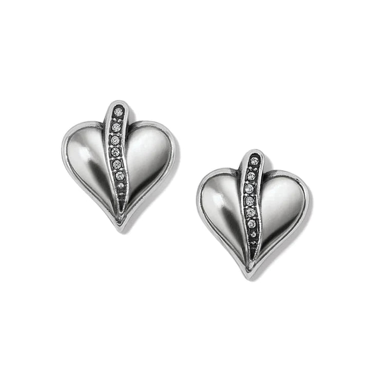 Precious Heart Post Earring - Zinnias Gift Boutique