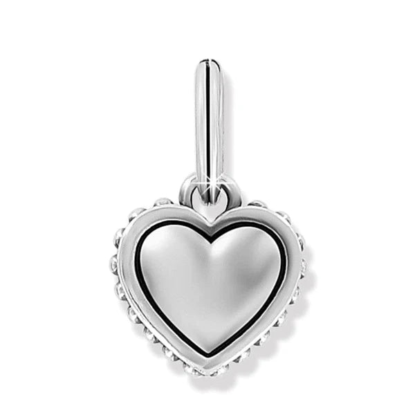 Pretty Tough Bold Heart Charm - Zinnias Gift Boutique