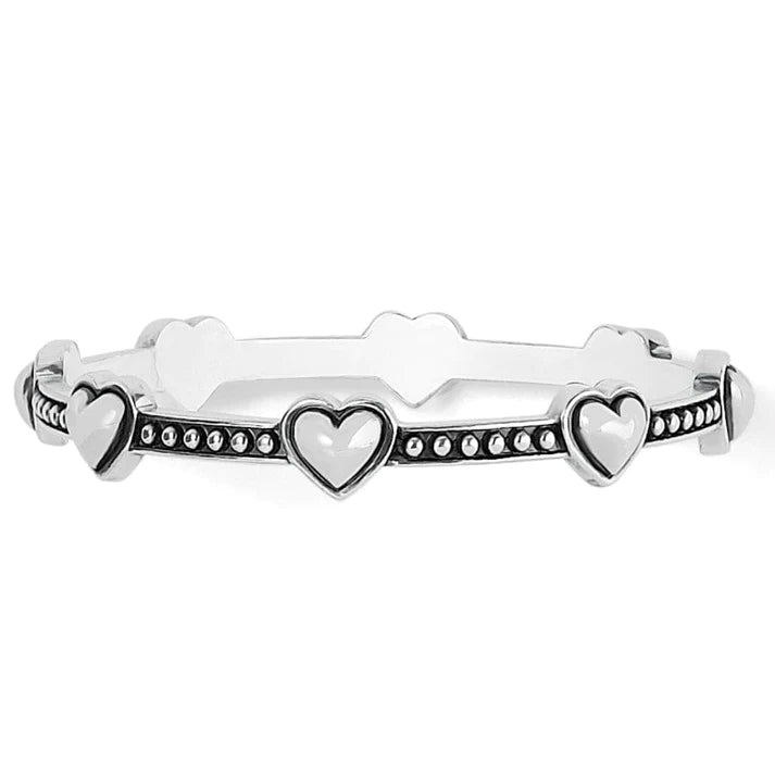 Pretty Tough Heart Bangle - Zinnias Gift Boutique