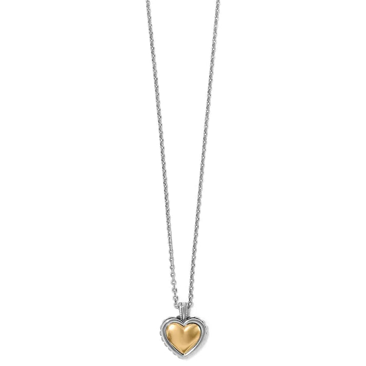 Pretty Tough Bold Heart Petite Necklace - Zinnias Gift Boutique