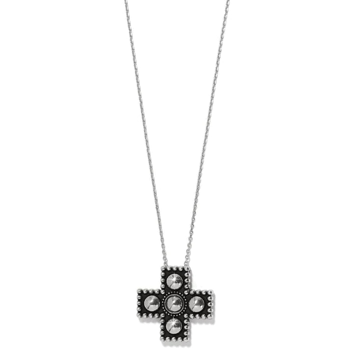 Pretty Tough Small Cross Necklace - Zinnias Gift Boutique