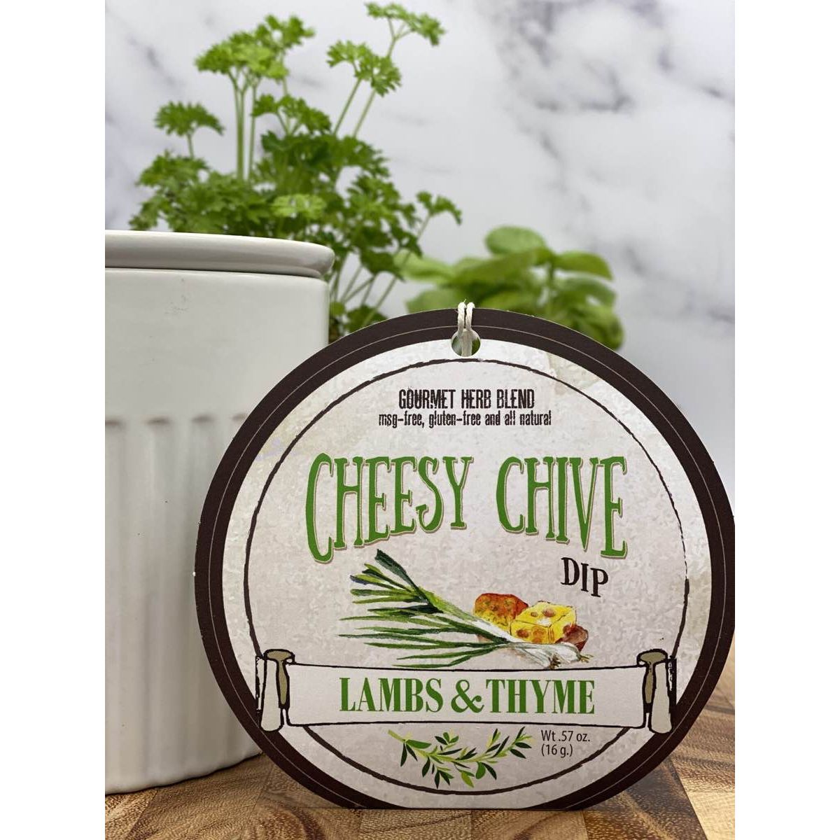 Cheesy Chive Dip - Zinnias Gift Boutique