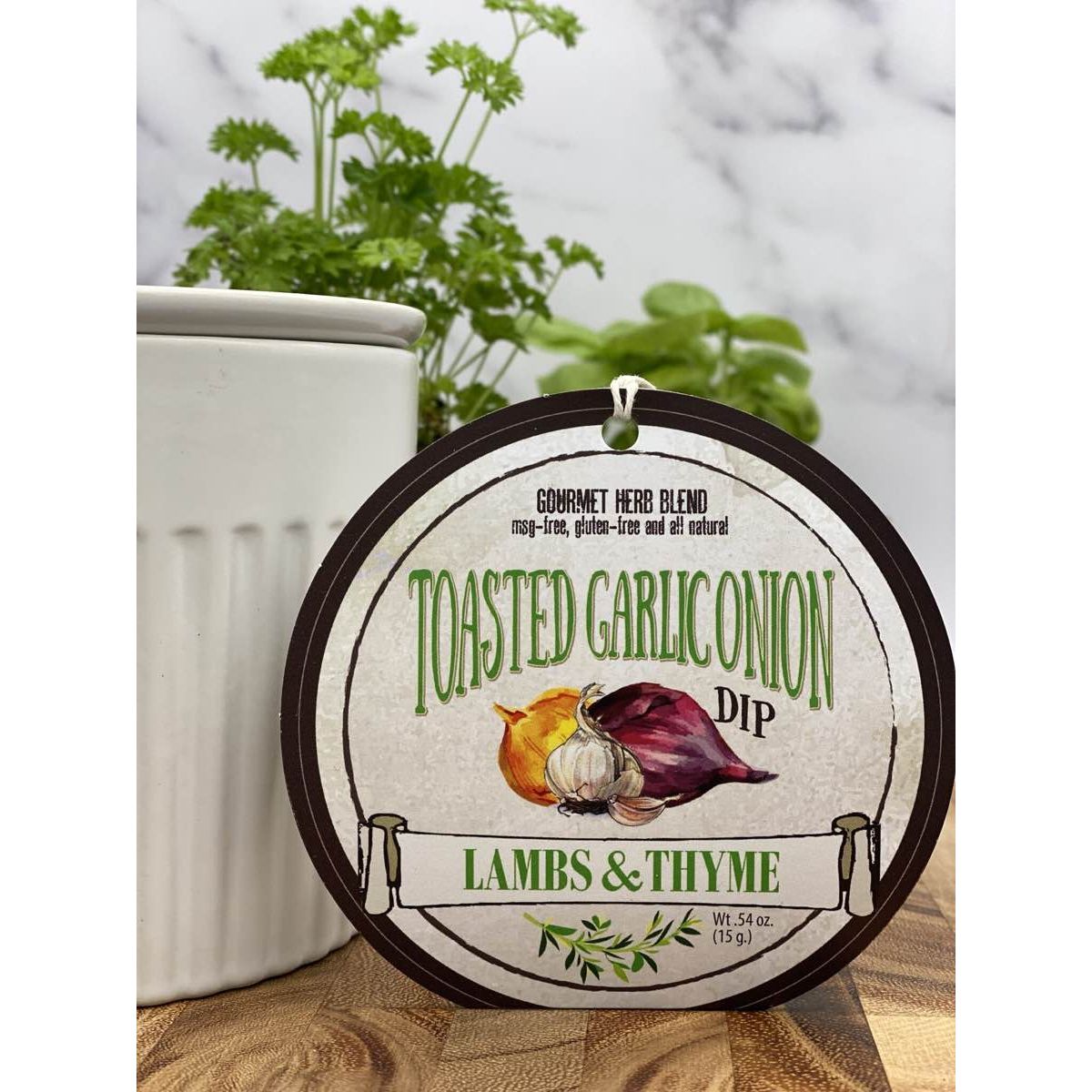 Toasted Garlic & Onion Dip - Zinnias Gift Boutique