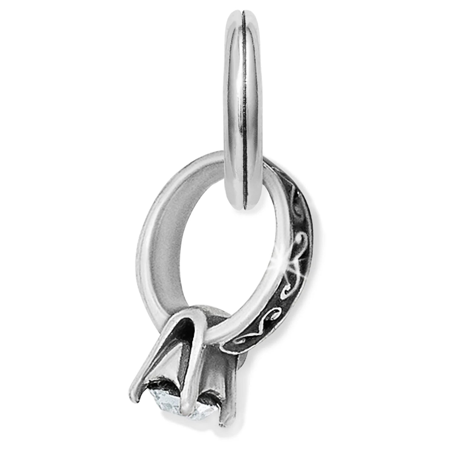 Brighton Diamond Ring Charm - Zinnias Gift Boutique