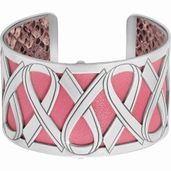 Christo Power Of Pink Cuff Bracelet Set - Zinnias Gift Boutique