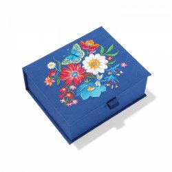 French Garden Jewelry Box - Zinnias Gift Boutique