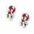 Christmas Candy Cane Mini Post Earrings