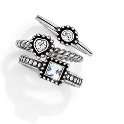 Twinkle Trio Ring S6 - Zinnias Gift Boutique