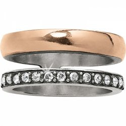 Neptune's Rings gold and Swarovski - Zinnias Gift Boutique