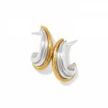 Ferrara Deco Small Hoop Earring - Zinnias Gift Boutique