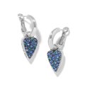 Love Messages B Love Reversible Hoop Earrings - Zinnias Gift Boutique