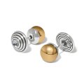 Meridian Etage II Round Post Earrings - Zinnias Gift Boutique