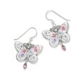 La Tulipe Butterfly French Wire Earrings - Zinnias Gift Boutique