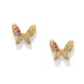 Enchanting Gem Butterfly Earrings - Zinnias Gift Boutique