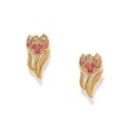 Enchanting Gem Tulip Earrings - Zinnias Gift Boutique