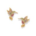 Enchanting Gem Hummingbird Earrings - Zinnias Gift Boutique