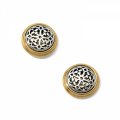 Ferrara Two Tone Post Earrings - Zinnias Gift Boutique