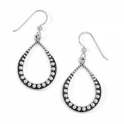 Pretty Tough Teardrop French Wire Earrings - Zinnias Gift Boutique