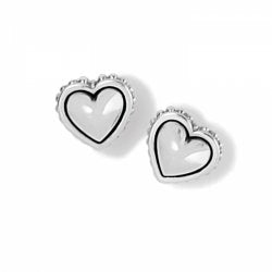 Pretty Tough Petite Heart Post Earrings - Zinnias Gift Boutique