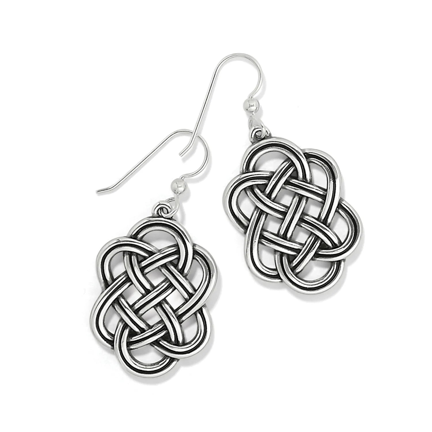 Interlok Trellis French Wire Earrings | Zinnias Gift Boutique