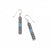 Pretty Tough Gem French Wire Earring Aqua