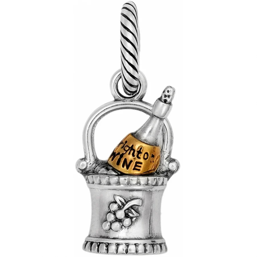 Wine O'Clock charm - Zinnias Gift Boutique