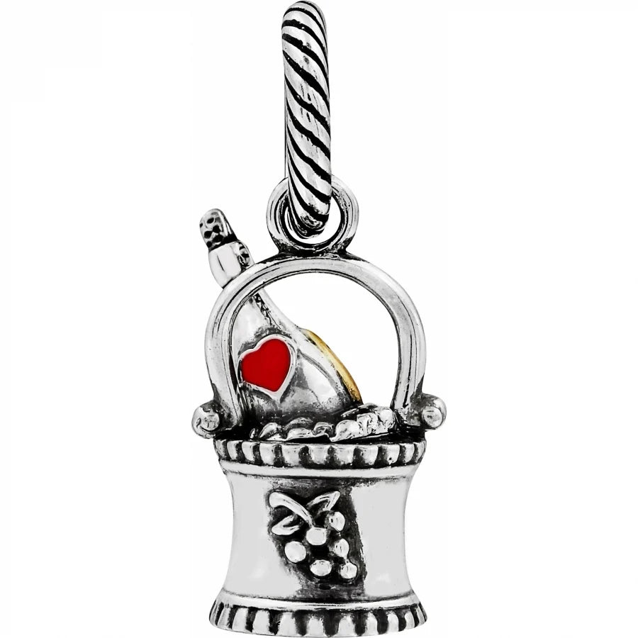 Wine O'Clock charm - Zinnias Gift Boutique