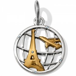 Wanderlust Paris Amulet Charm - Zinnias Gift Boutique