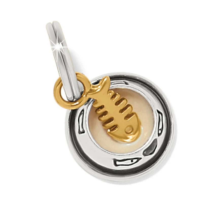 Cat Bowl Charm - Zinnias Gift Boutique
