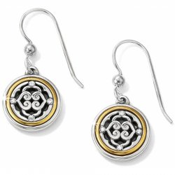 Intrigue french wire earring - Zinnias Gift Boutique