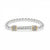 Meridian Grateful Two Tone Stretch bracelet