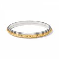 Mosaic Two Tone Bangle - Zinnias Gift Boutique
