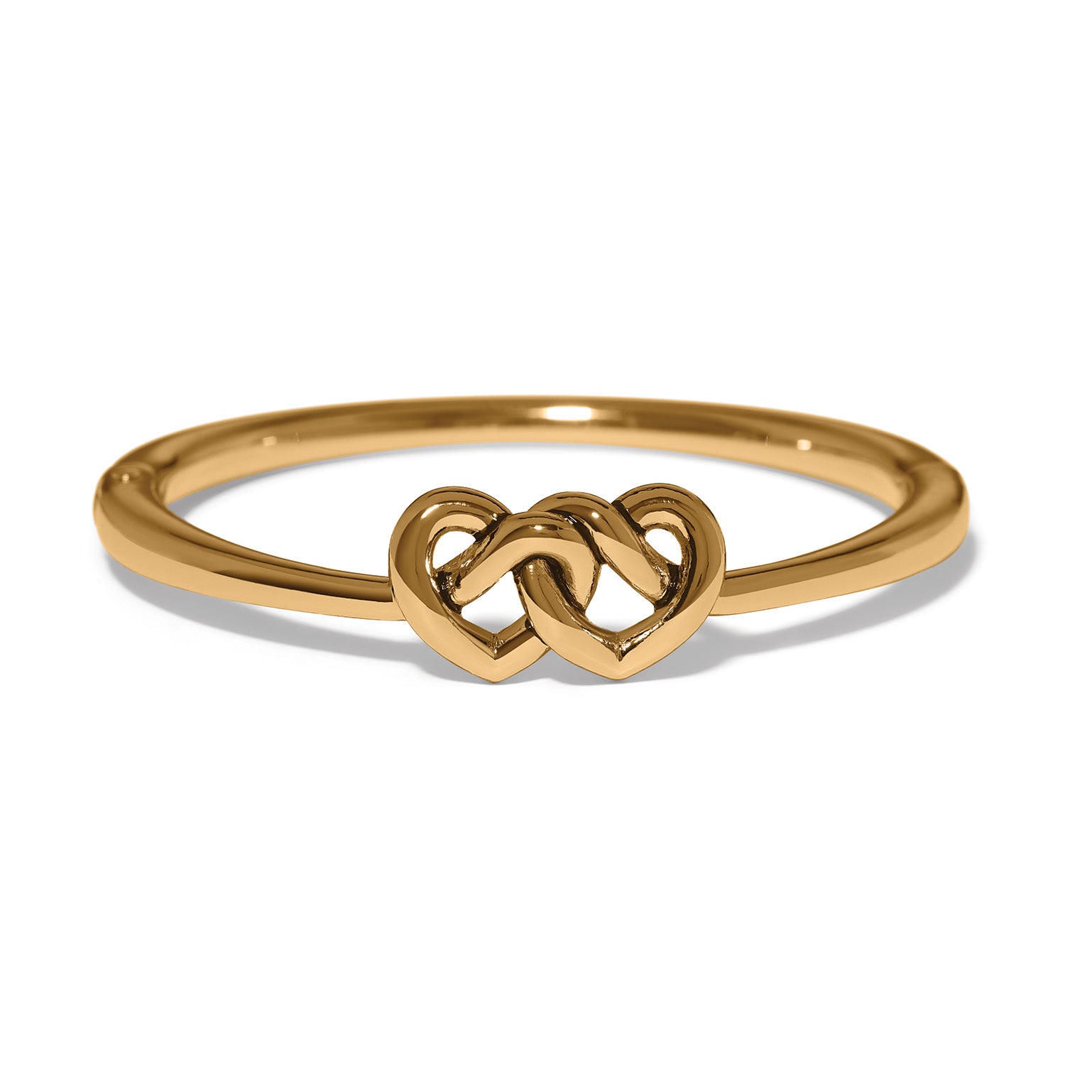 Interlok Linked Hearts Hinged Bangle - Zinnias Gift Boutique
