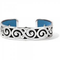 Christo Barcelona Slim Cuff Bracelet Set Silver - Zinnias Gift Boutique