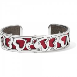 Christo Cuff Venice Hearts Silver - Zinnias Gift Boutique