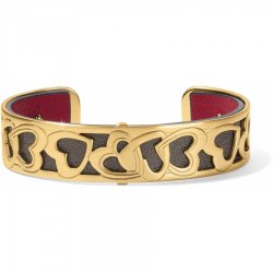 Christo Cuff Venice Hearts Gold Set - Zinnias Gift Boutique