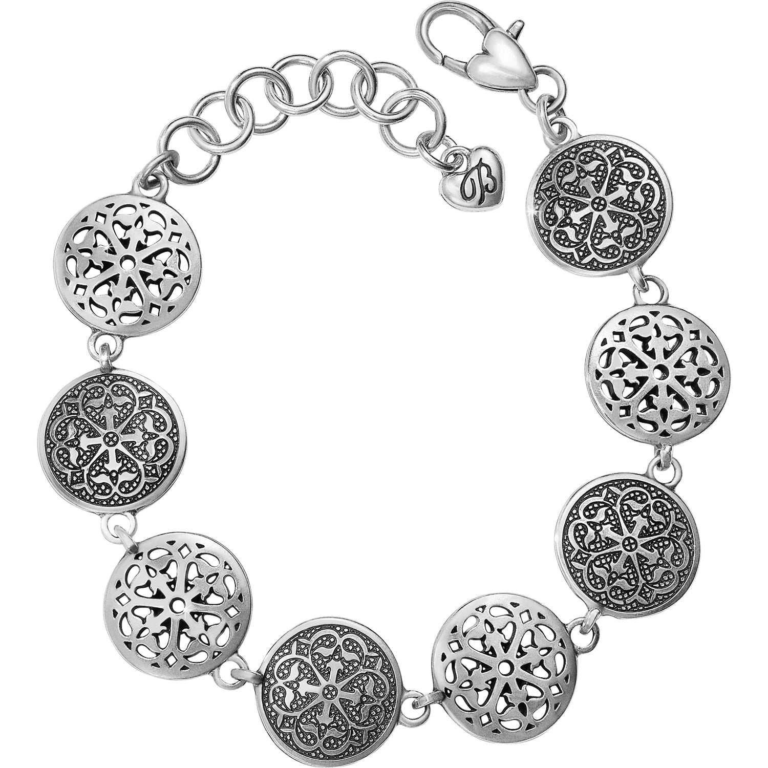 Ferrara Medallion Link Bracelet - Zinnias Gift Boutique