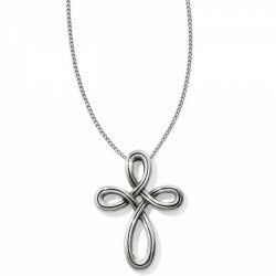 Interlok Petite Cross Necklace - Zinnias Gift Boutique