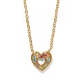Enchanting Gem Heart Necklace - Zinnias Gift Boutique