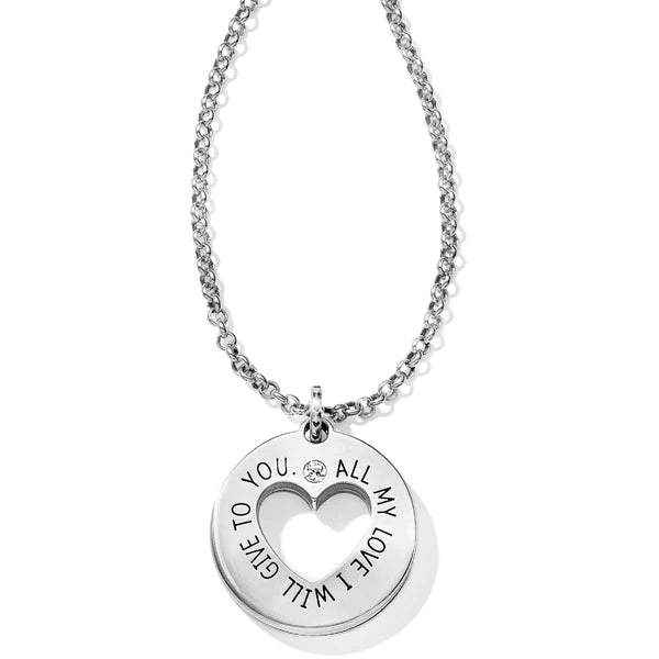 Circle Of Love Pendant Necklace - Zinnias Gift Boutique