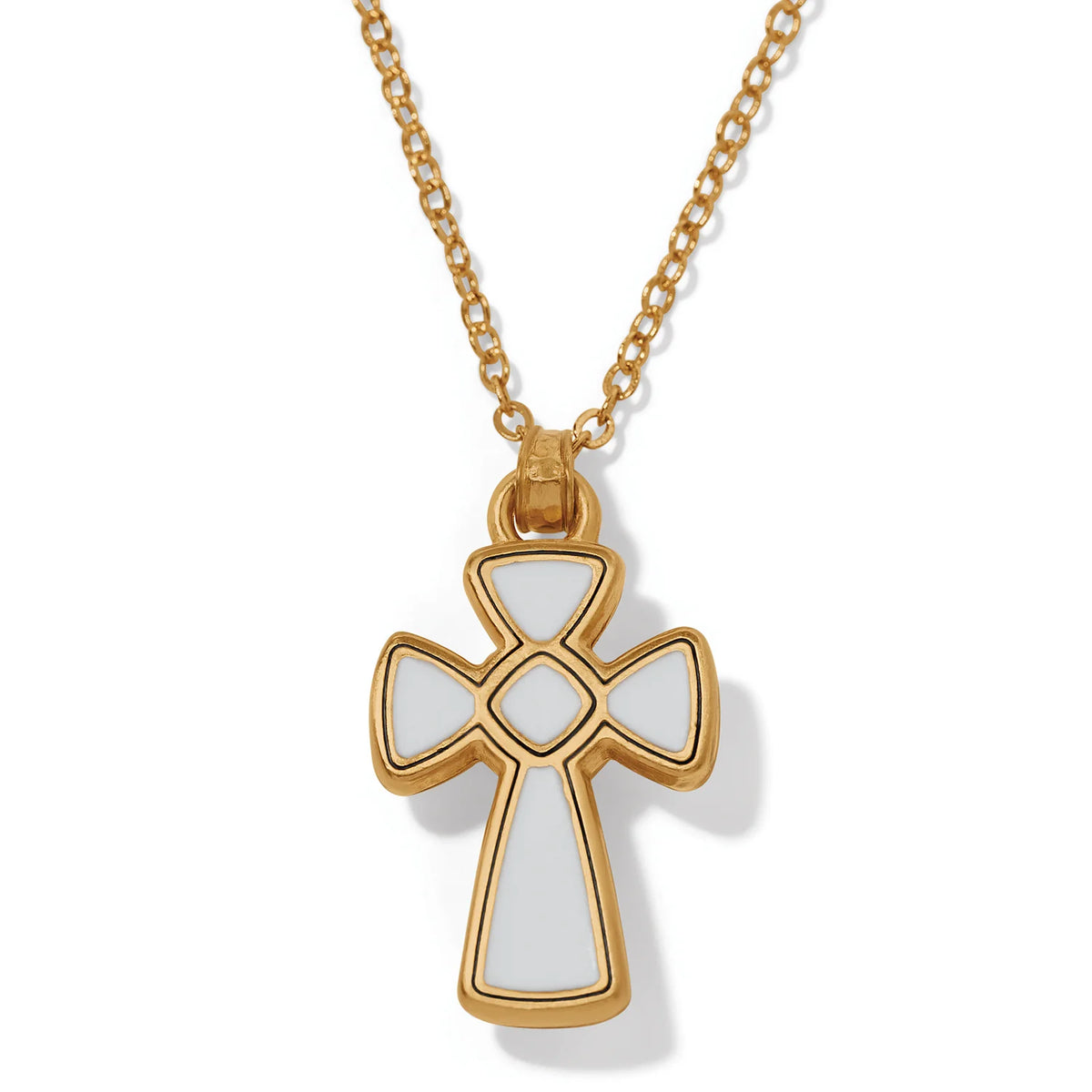 Majestic Royal Cross Reversible Necklace - Zinnias Gift Boutique