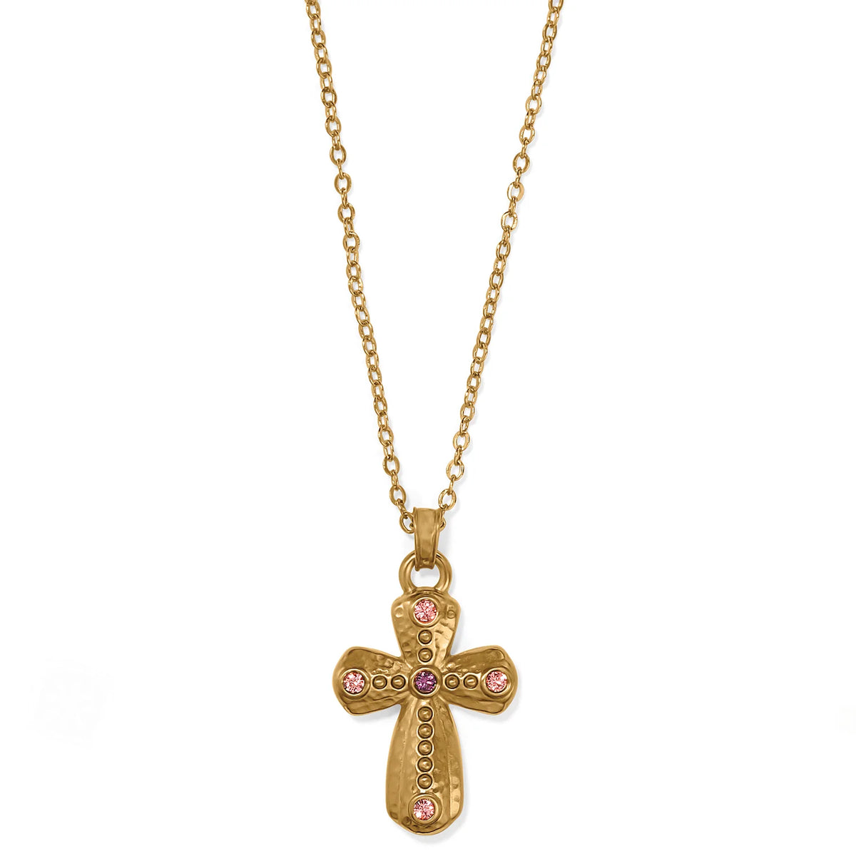 Majestic Imperial Cross Reversible Necklace - Zinnias Gift Boutique