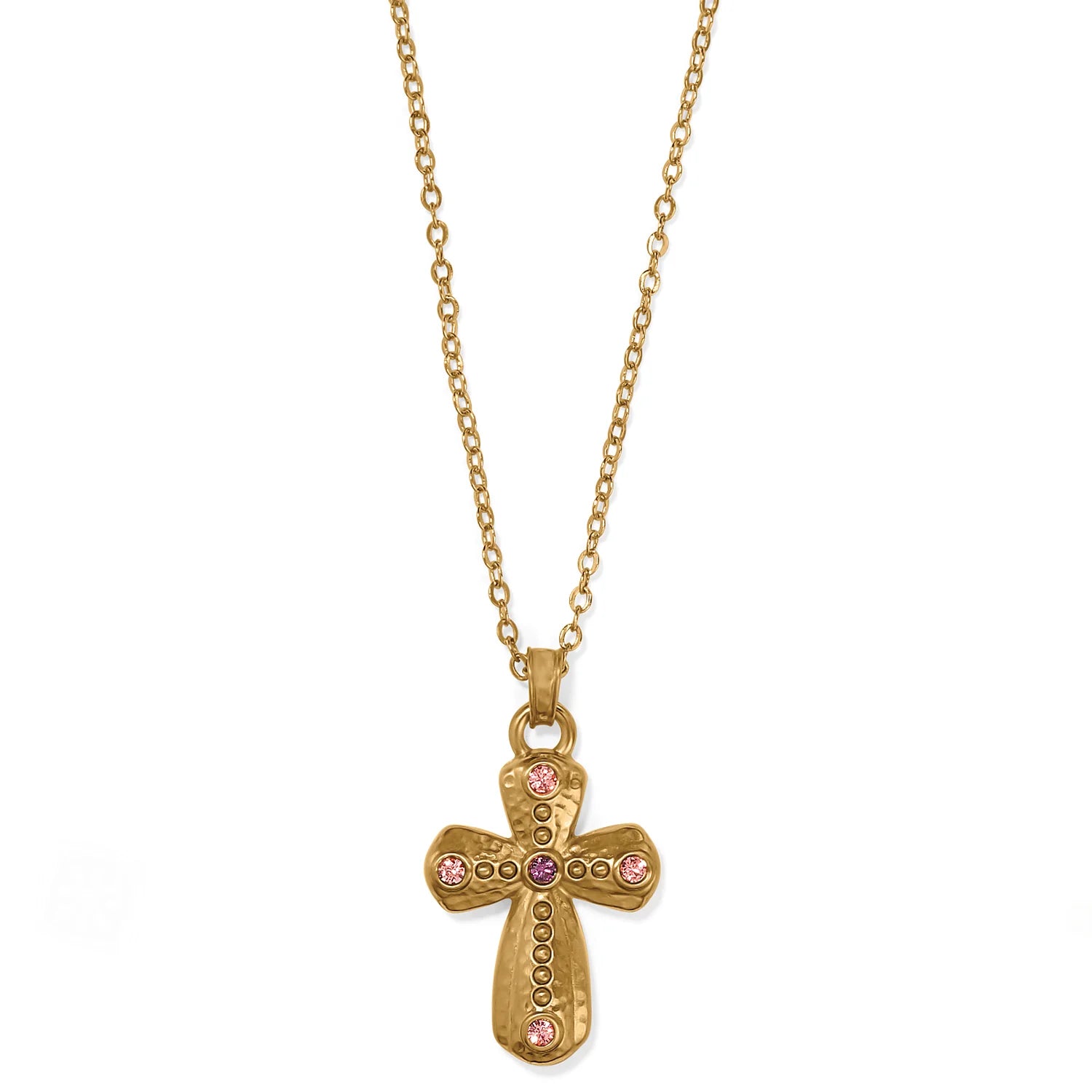 Majestic Imperial Cross Reversible Necklace - Zinnias Gift Boutique