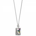 Garden&#39;s Splendour Hummingbird Necklace - Zinnias Gift Boutique